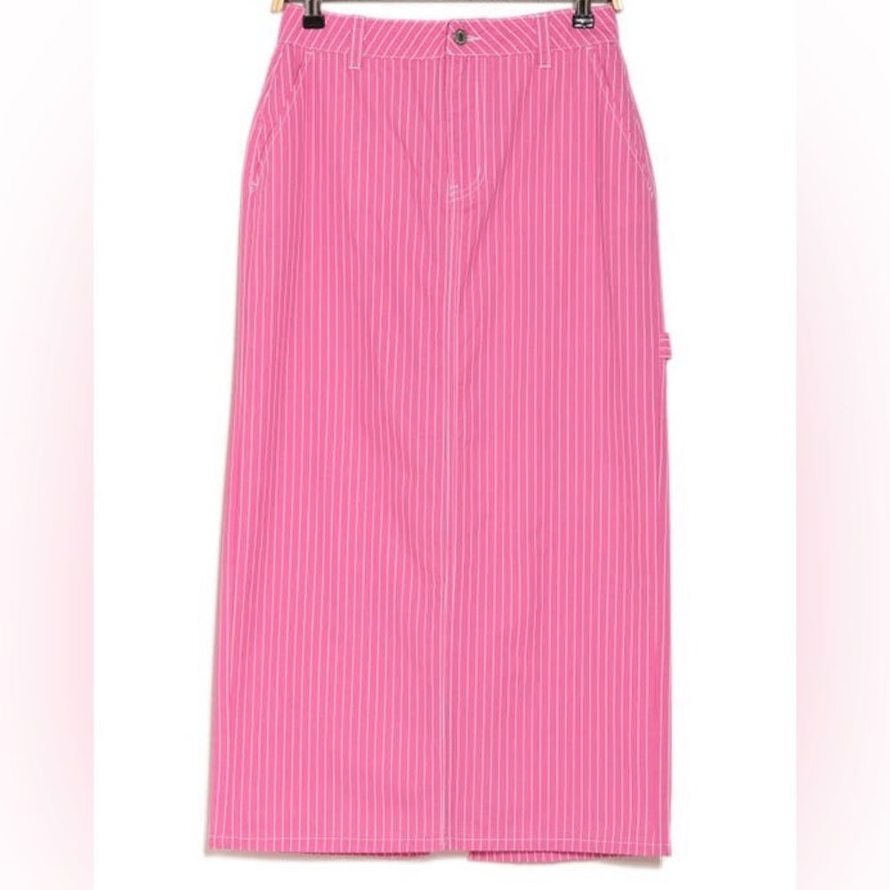 Vero Moda Carly MW STRIPE ANCLE CARGO SKIRT